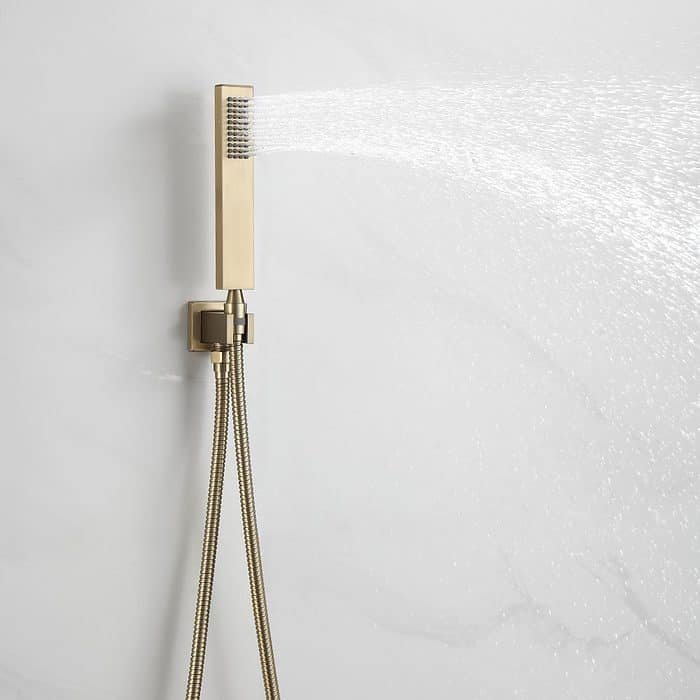 Thermostatic concealed shower set with body jet - Image 5