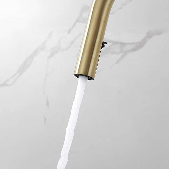 Contemporary single handle pull down kitchen faucet - K568 01 - Image 5