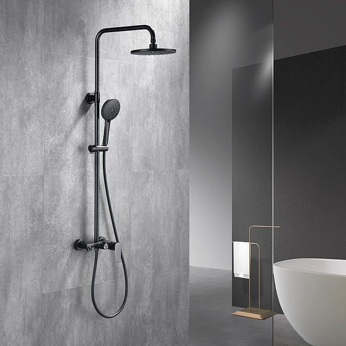 Hot and cold exposed shower set - SO551 13 31 1