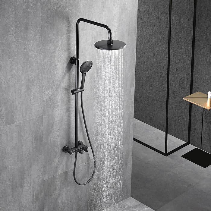 Hot and cold exposed shower set - SO551 13