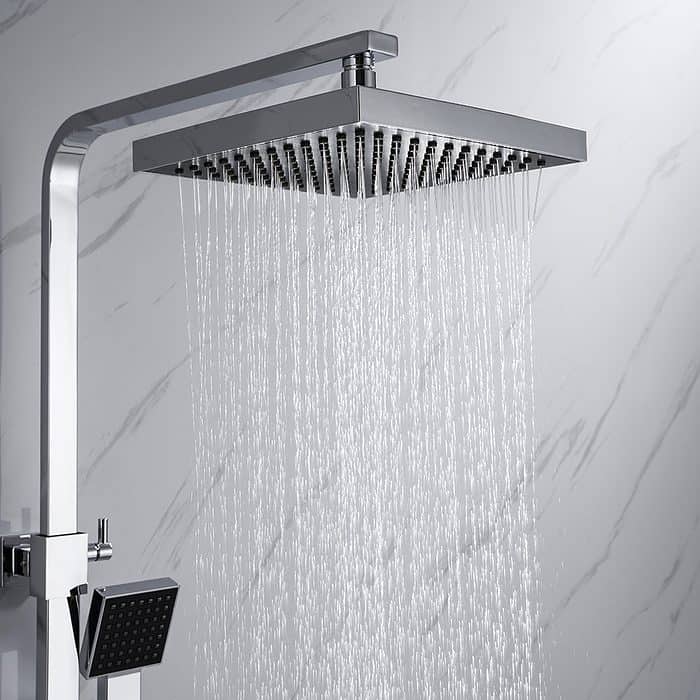 Thermostatic exposed square shower set - SC428A 12 - Image 3