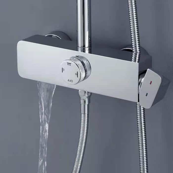 Hot and cold exposed shower set - SO986 13