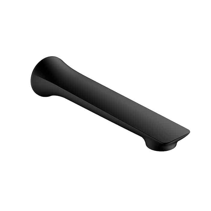 Non diverter tub spout - matte black - C050 02 31 1