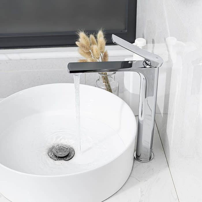 Chrome tall mono basin mixer tap - B551 02 01 1 -7