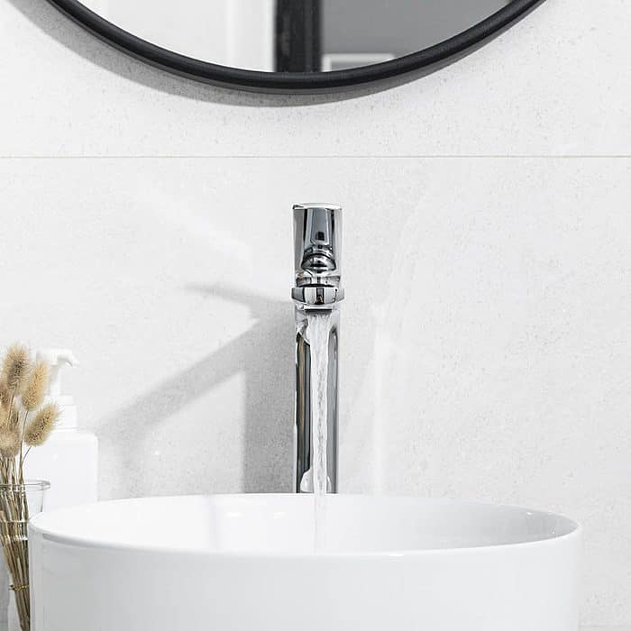 Chrome tall mono basin mixer tap - B551 02 01 1 -2