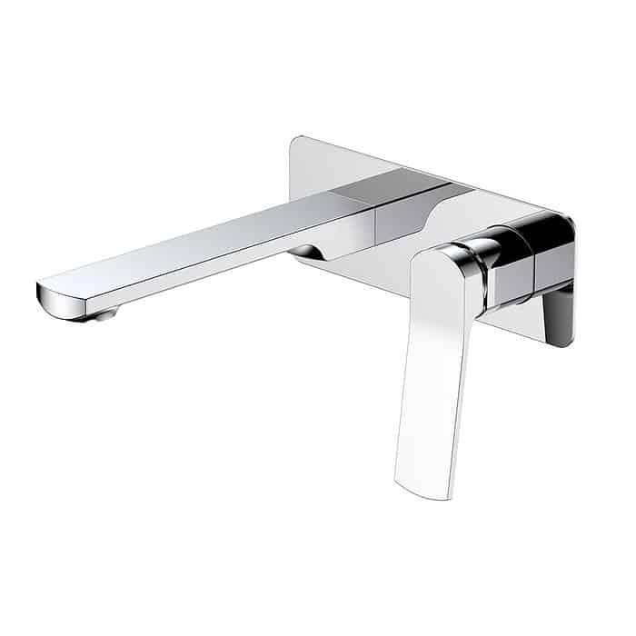 Chrome wall mounted wash basin mixer - B551 27 01 1