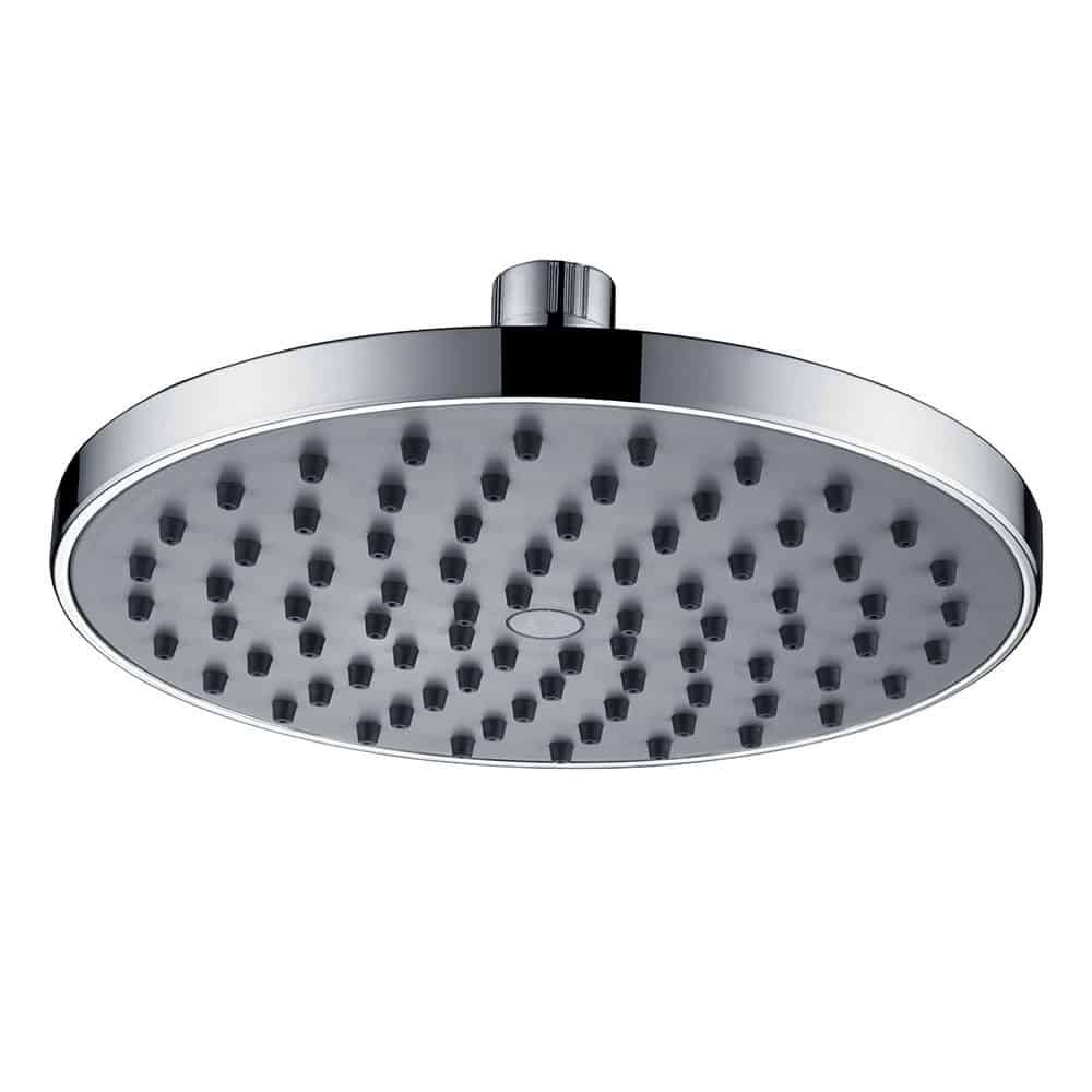 Round type chrome abs shower head - H180 02