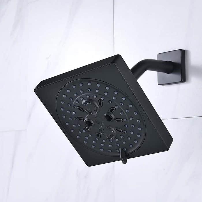 7 function square rainfall shower head - H300 01