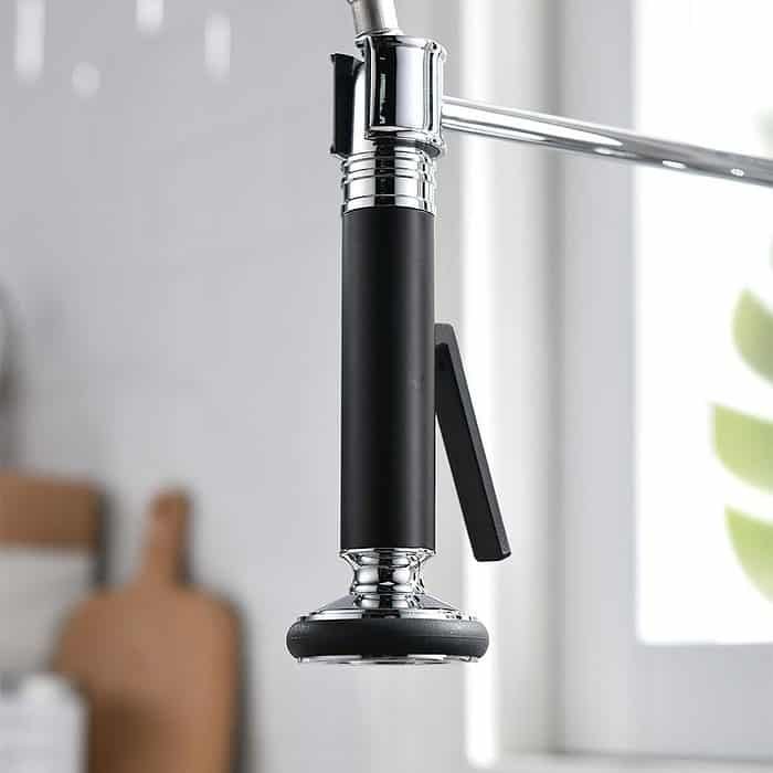 Commercial style pull down kitchen faucet -spout- K714 02