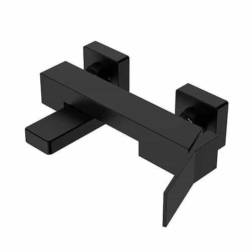 Matte black 2 outlets exposed shower mixer - SO613 12 31 1