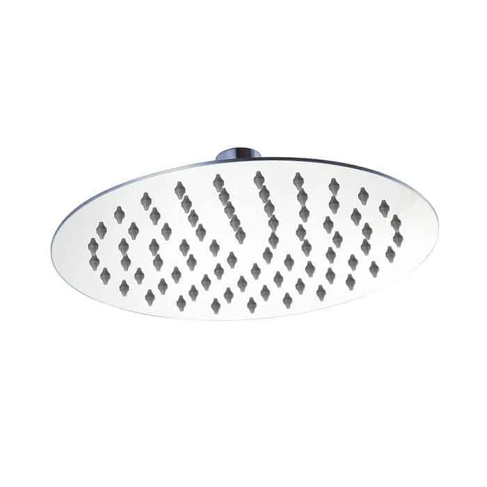 Stainless steel single spray shower head - H121 02