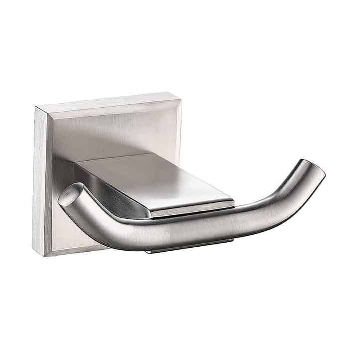 Wall mounted polished double towel hooks - A008 06