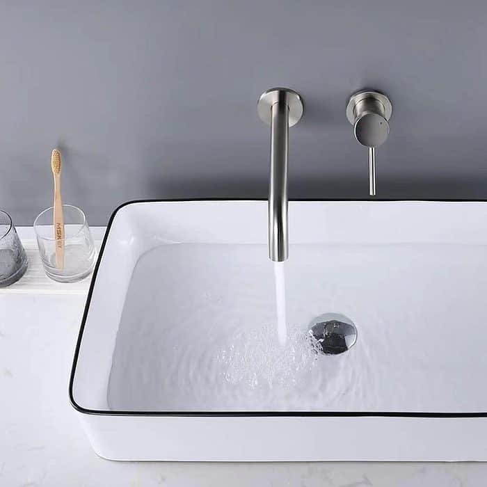 Single handle wall mounted tap -opening-figure- B015 28