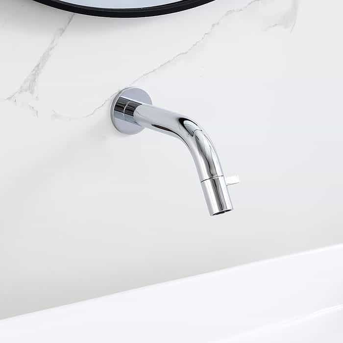 Single wall mounted cold water pillar tap - B615 27