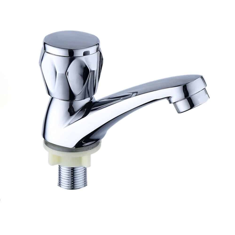 Chrome single cold water bathroom mixer tap - B657 16