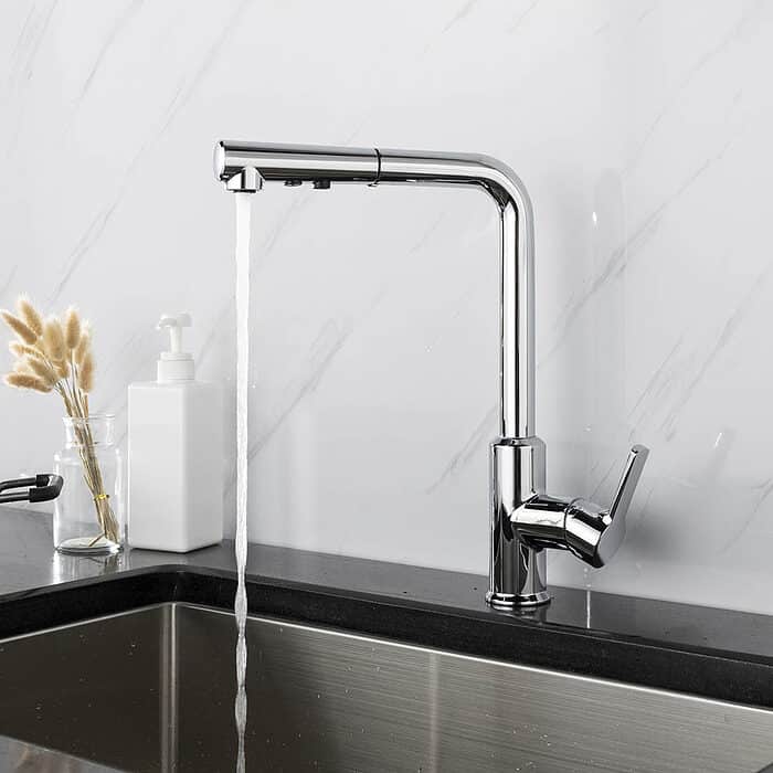 Single lever swivel kitchen faucet - K277 01 01 1