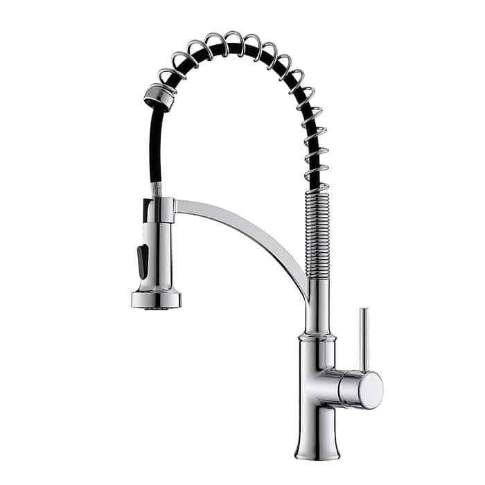 Single handle unique flexible kitchen faucet - K562A 01 01 1