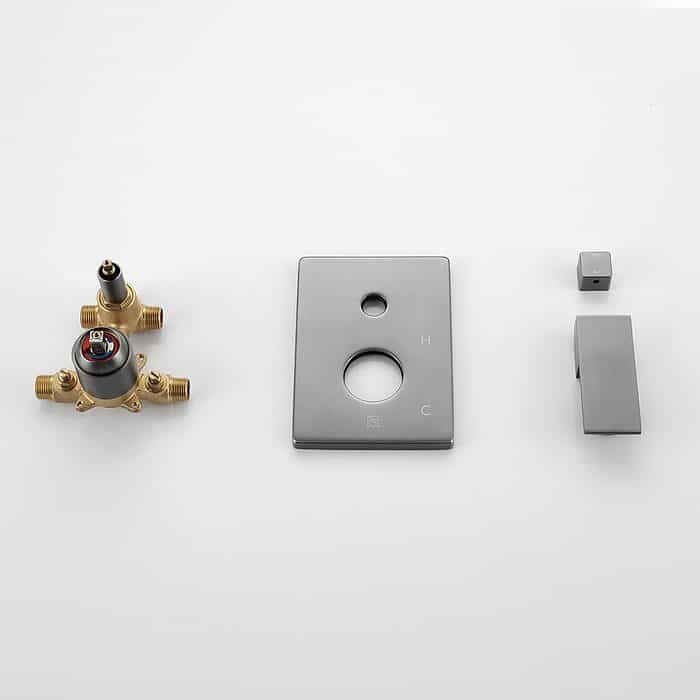 Pressure balance wall mounted concealed shower mixer-valve-detail- S008A 16