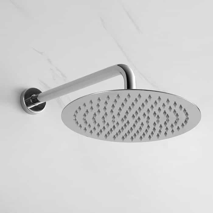 Wall mounted round concealed pressure balance shower mixer -showerhead- mounted-S133A 02