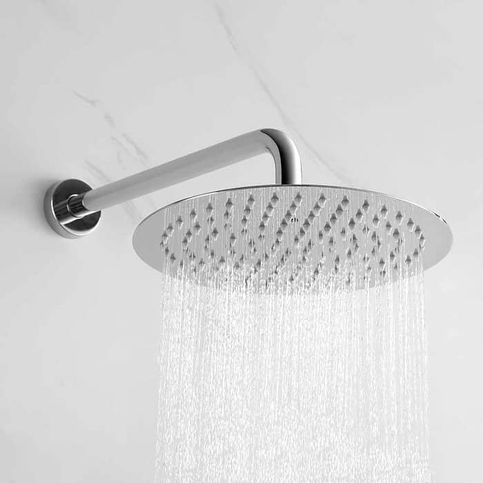 Wall mounted round concealed pressure balance shower mixer -showerhead-opening- S133A 02