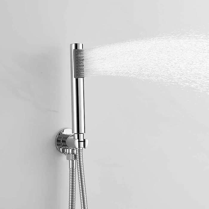 Wall mounted pressure balance concealed mixer shower set -handheld-mounted- S133A 03