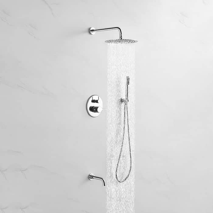 Wall mounted pressure balance concealed mixer shower set -figure- S133A 03