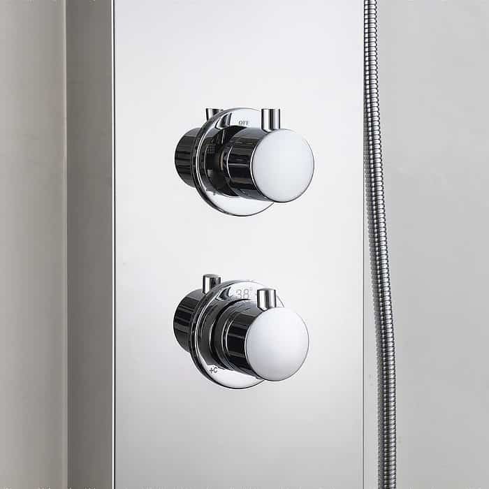 Rainfall shower panel with hand shower-valva - SL906OA 14