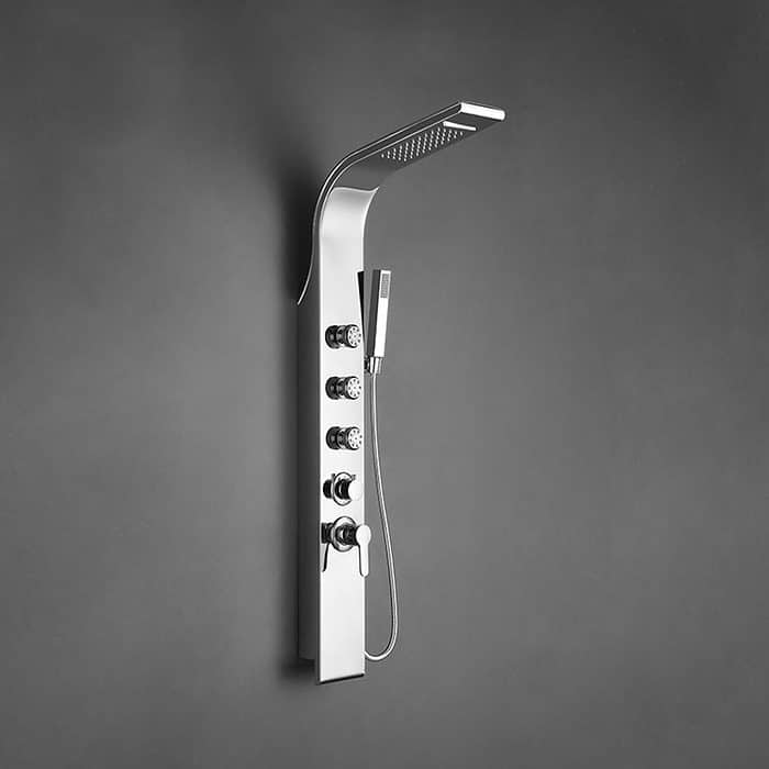 Chrome finish shower tower with jets - SL907O 14