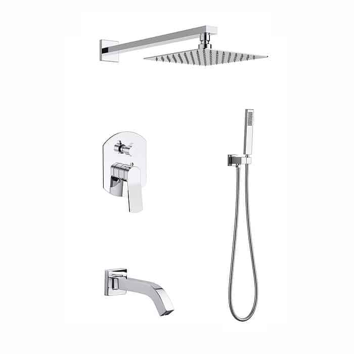 Pressure balance valve concealed rainfall shower - SP551 23 01 1