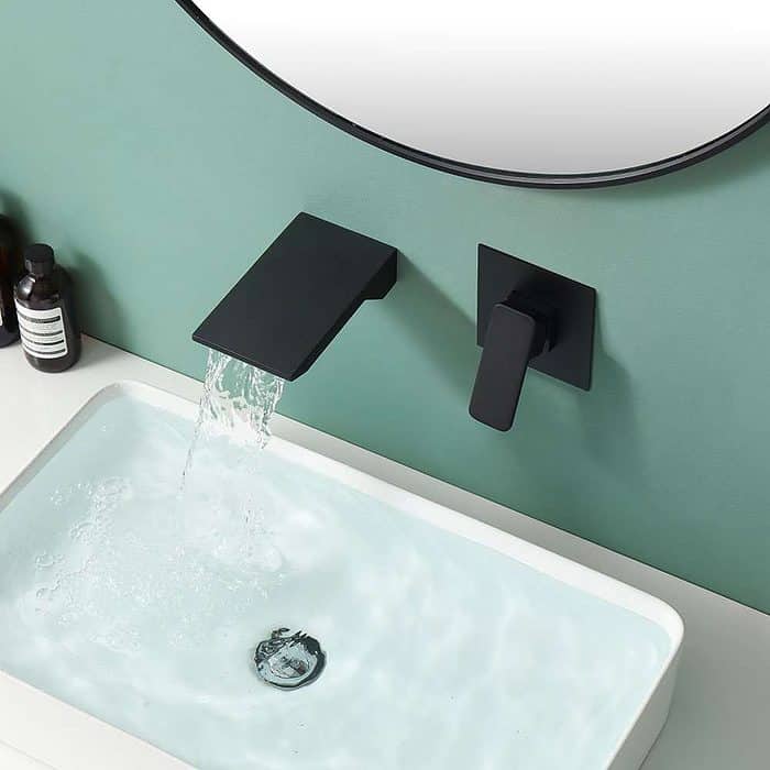 wall mounted waterfall basin tap - B695 28 31 1 - 1