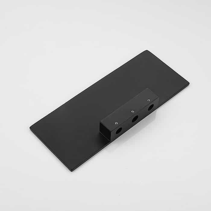 Matte black wall mounted square waterfall tap - B695A 28 31 1 - 9