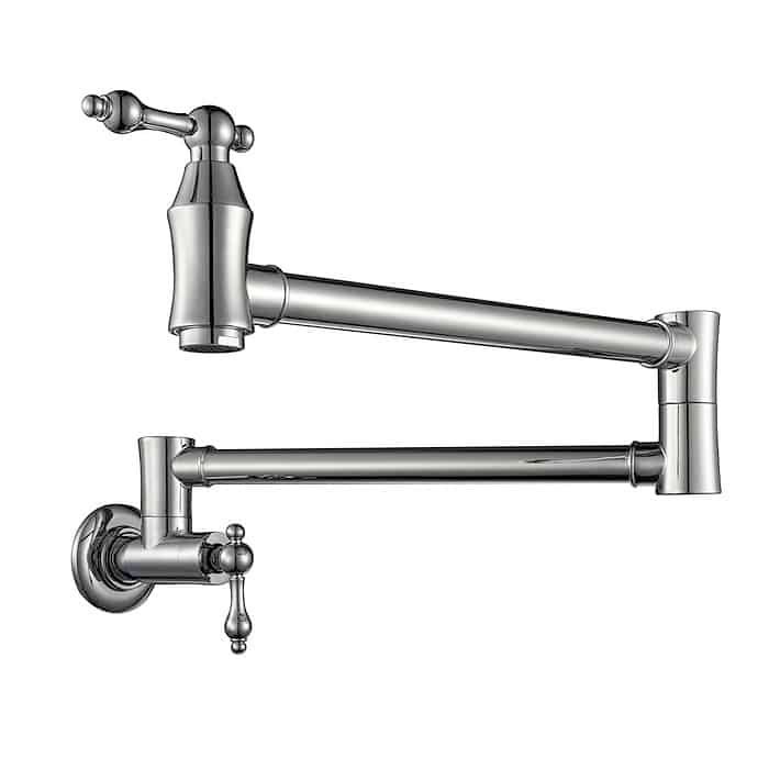 Wall mounted chrome traditional pot filler - K213 07 01 1