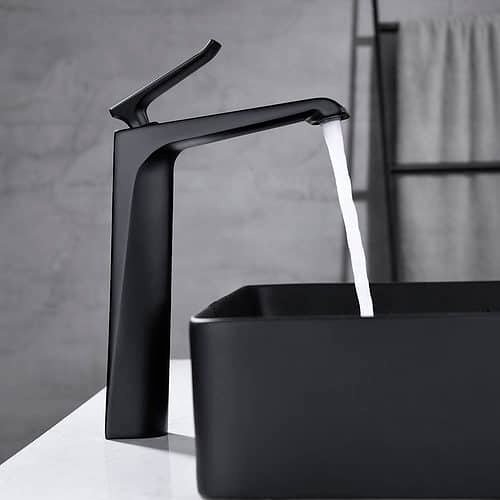 Sinlge lever tall black mixer tap - matte black - B044 02 31 1 - 3