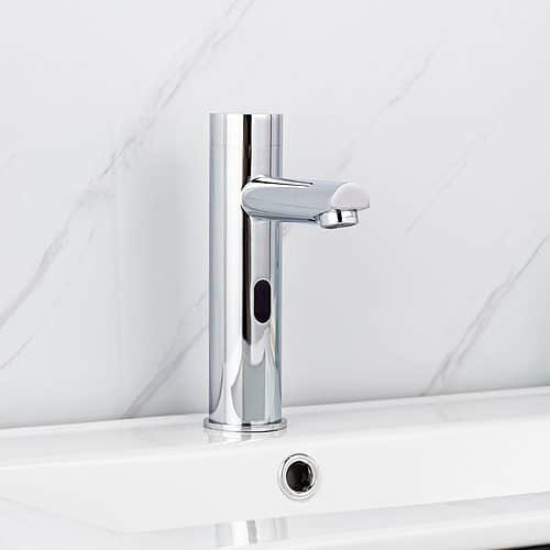 Chrome deck mounted hands free bathroom tap - B250 14 01 1 - 2