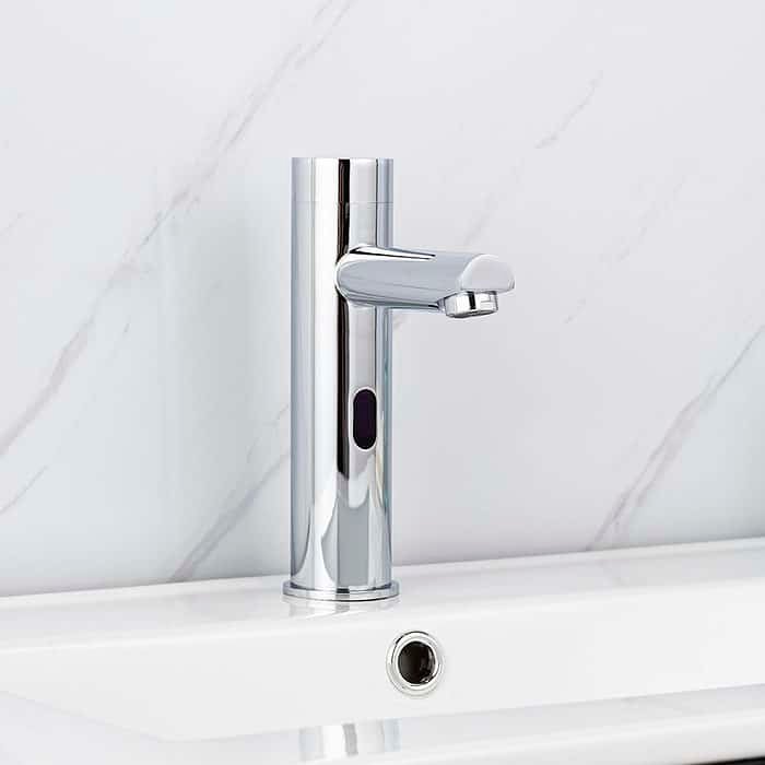 Chrome deck mounted hands free bathroom tap - B250 14 01 1 - 2