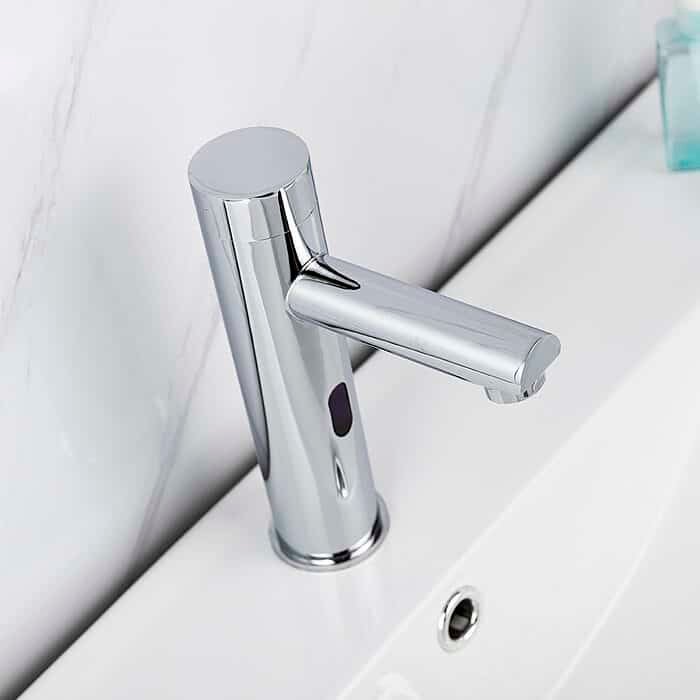 Chrome deck mounted hands free bathroom tap - B250 14 01 1 - 3