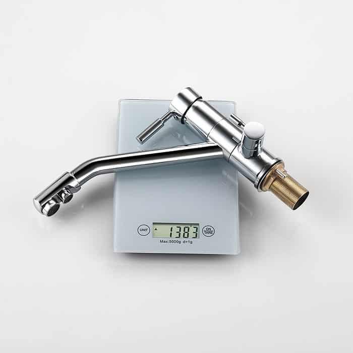 Chrome kitchen mixer tap with filter tap - K175 06 01 1 - 1