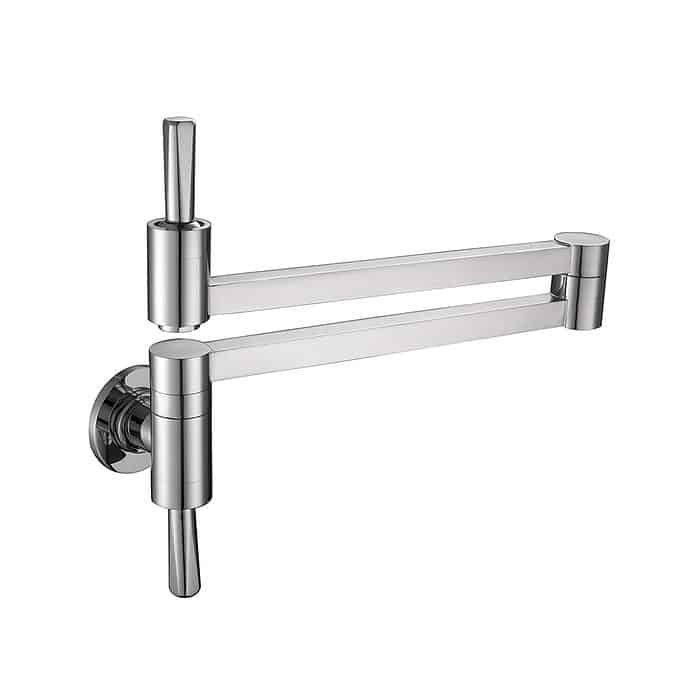 Wall mounted stove top pot filler- chrome - K211 07 01 1