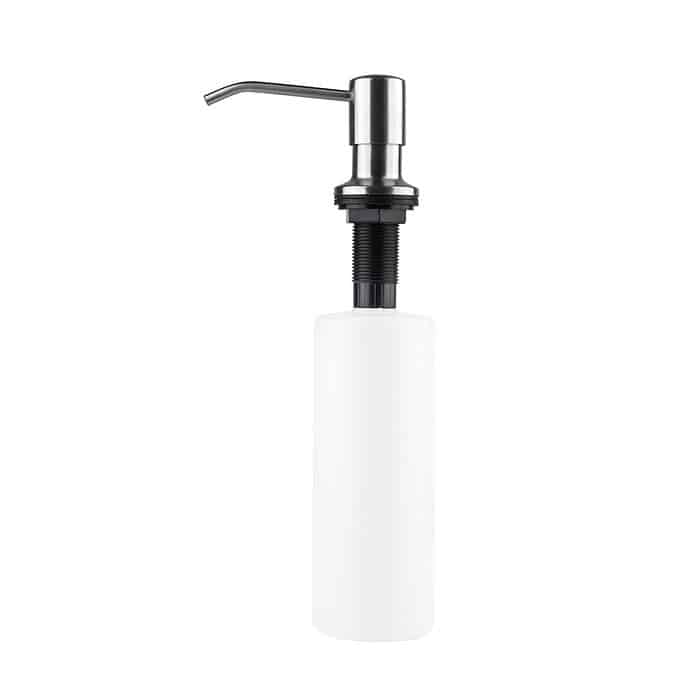 Stainless steel under sink soap dispenser - brushed nickel finish - SD001 01