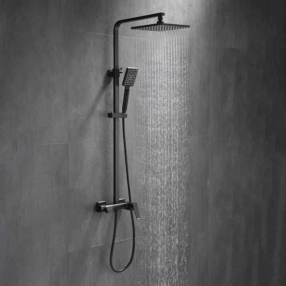 Surface Mounted Shower With Exposed Pipework - So044a 13 