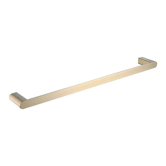 Brushed gold bathroom towel rail - A035 01 43 2