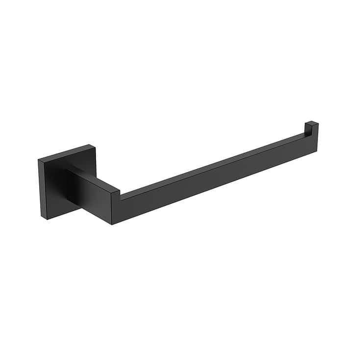 Stainless steel square style towel holder - A119 04 31 2 - matte black