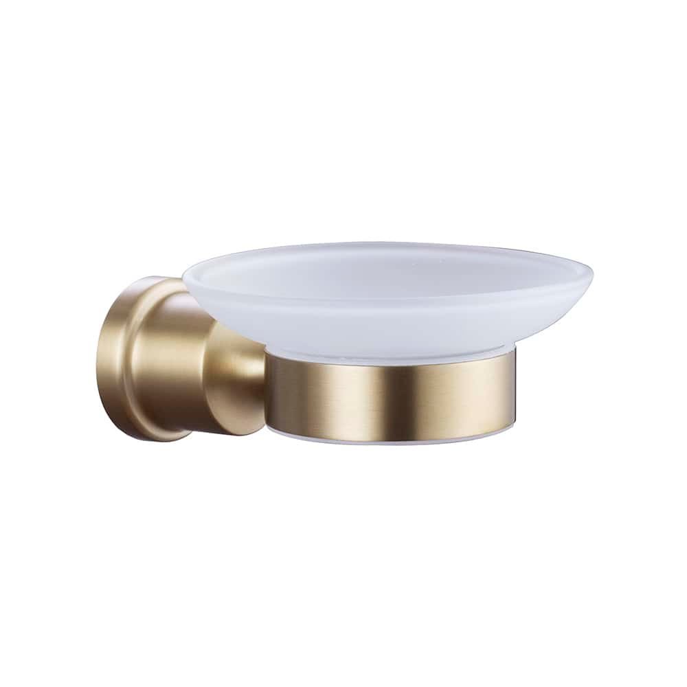 Stainless steel brushed gold soap holder - A148 08 43 2