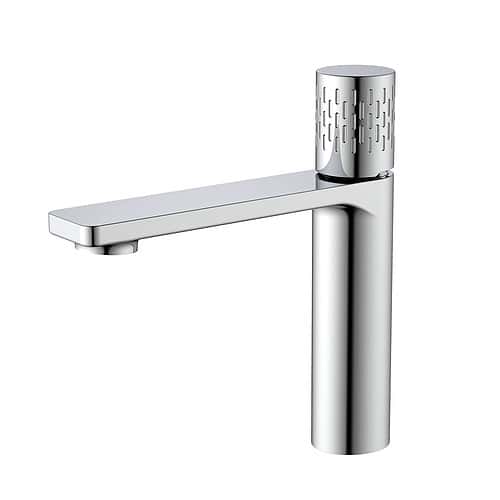 Round handle bathroom basin tap - B056 01 01 1 - chrome