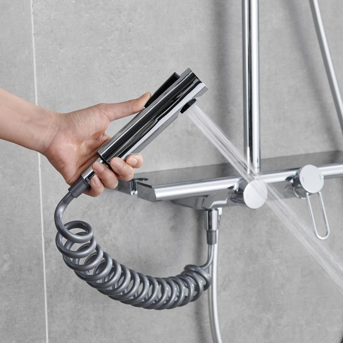 China 4-Way Shower Column with Bidet Sprayer & Waterfall Tub Filler - SO793 14 - Image 3