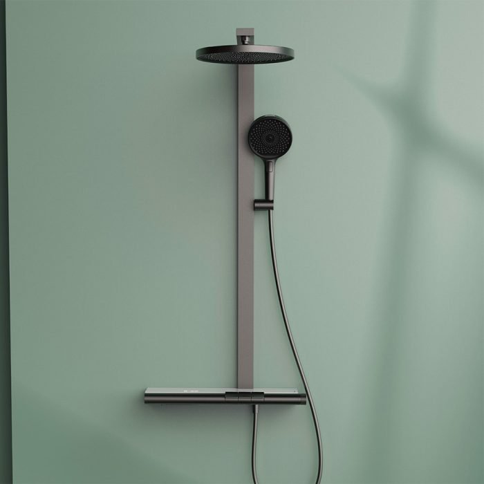 China Luxury Shower Column with Temperature Display - SO828A 13 45 1 - gunmetal