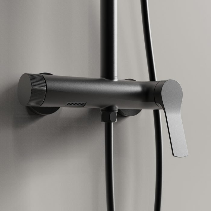 Modern shower column with hand shower - SO091 13