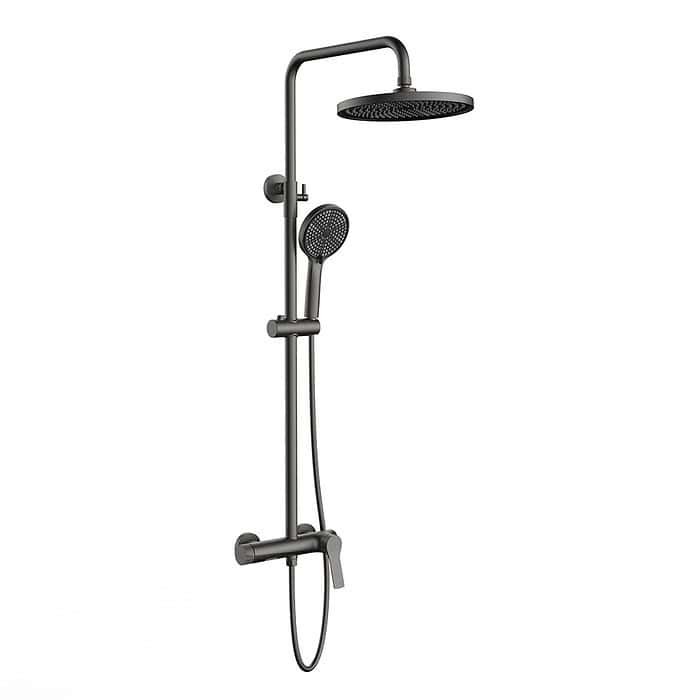 Modern shower column with hand shower - SO091 13 45 1 - Gunmetal