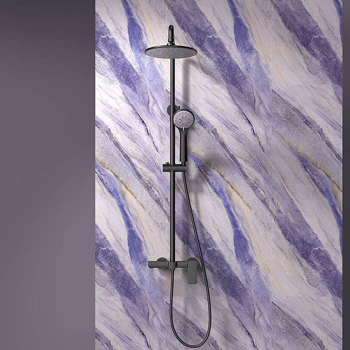 External Pipe Shower Column with Bathtub Filler - SO597A 13