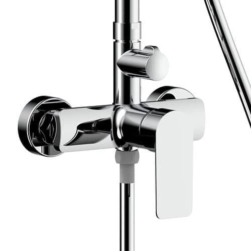 Chrome concealed shower set with tub spout - SO707 23